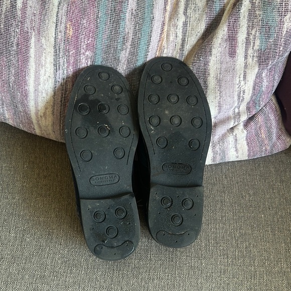 Men's Navy Oxford Shoes - Picture 3 of 3